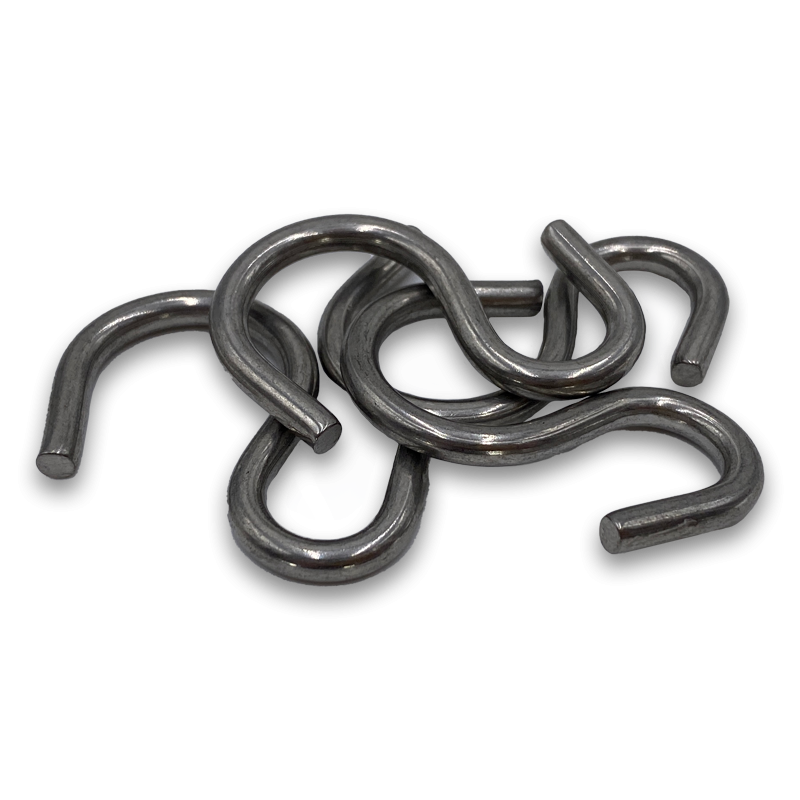 4mm x 40mm Stainless Steel 'S' Hook 4mm x 40mm Stainless Steel 'S' Hook